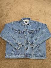 Lee Blue Denim Jean Jacket Mens Large New Orleans Jazz Heritage Festival 2005