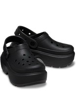NEW Crocs Platform Stomp Clogs | Black | UK Men’s Size 6, Women’s Size 7 |Unisex