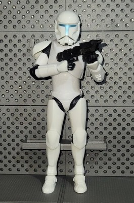 Walmart Exclusive Star Wars Black Series Clone Commando Action Figure.