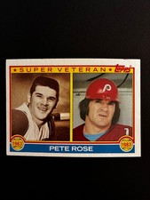 Pete Rose 1983 Topps Super Veteran #101 HOF Red Phillies - FREE DELIVERY