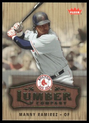 2006 Fleer #LC-17 Manny Ramirez Lumber Company Boston Red Sox