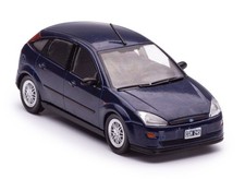 Atlas IXO Ford Focus CLX 1998 Blue Metallic 1:43 Scale 4 Inch Diecast Model