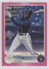 2022 Topps Pro Debut Fuchsia 69/199 Hendry Mendez #PD-128 10w8