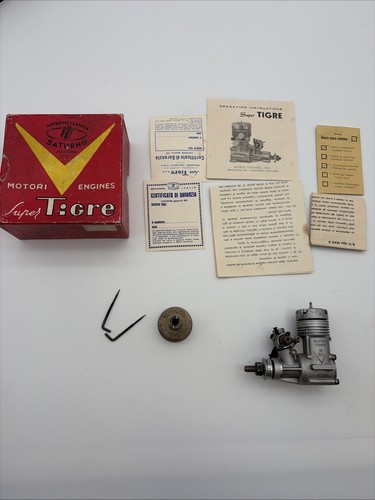 Super Tiger Rc G20 .23 Glow Engine Missing Piston M11