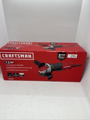 CRAFTSMAN CMEG200 7.5 Amp 4-1/2'' Small Corded Angle Grinder