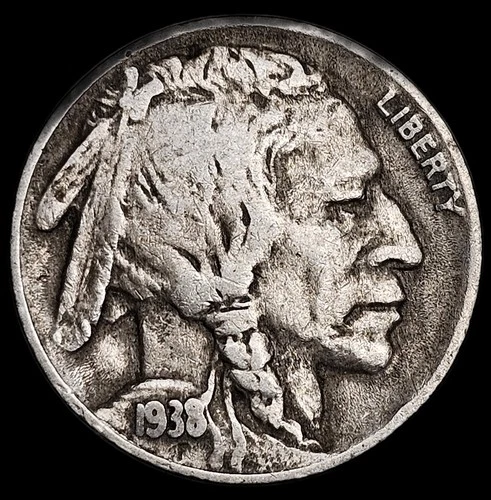 1938-D BUFFALO NICKEL FINE-FREE USA SHIPPING