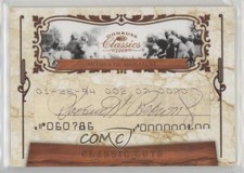 2009 Donruss Classics Classic Cuts Cut 4/100 Rosey Brown Roosevelt Auto HOF 0gx4