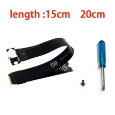 M.2 NVME to Oculink 4i Extension Cable for SSD Graphics Card 15CM 20CM USA