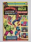 Spider-Man Captain America Hulk Spider-Woman #nn Marvel 1981 F/VF 7.0 Giveaway