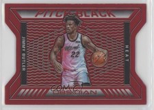 2020-21 Panini Obsidian Pitch Black Electric Etch Red Flood Jimmy Butler #6 0zj7