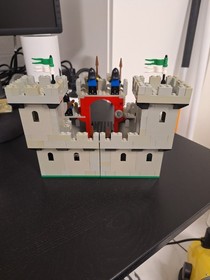 Lego Black Falcon's Knights Castle 6073 99,9% complete + instructions from 1984