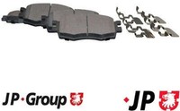 JP Group 3563600610 Bremsbelagsatz FüR Scheibenbremse Bremsbelagsatz