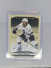 2022-23 UD Parkhurst Champions Alex Iafallo Veteran Auto  #232 Kings Jets