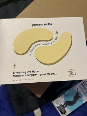 Grace & Stella Under Eye Mask Vegon Energizing Eye Masks With Sea Moss