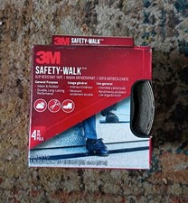 3M Safety-Walk Slip-Resistant Tape: 4 in. x 15 ft. (Black)