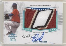 2019 Leaf Trinity Patch Auto Blue 10/35 Enoli Paredes #PA-EP1 Patch Auto 0s5