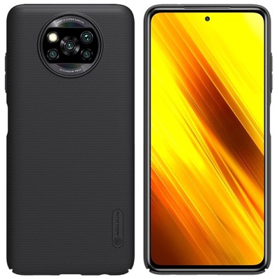 Nillkin Frosted Case für Xiaomi Poco X3 NFC/ X3 PRO (Schwarz)