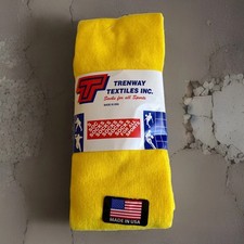 VTG Socks Tube Team Sports Acrylic Blend 10-13 24" Tube USA Made Yellow
