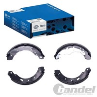 Hella BREMSBACKEN-SATZ Hinterachse Passend FüR Ford B-MAX Focus Puma Tourneo