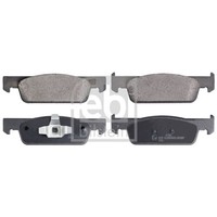 Febi Bilstein 16965 Bremsbelagsatz, Scheibenbremse FüR Renault