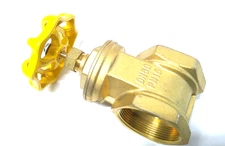 2"  Gate Valve Brass 125 Class 232 PSI Female Non Rising Stem