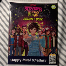 McDonald's Happy Meal Readers Netflix Stranger Things Activity Book 10 2026