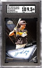 2021 Topps Chrome Black Ha-Seong Kim Rookie Auto 69/150 CBA-HK