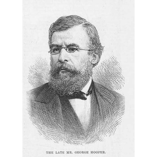 GEORGE HOOPER Military Historian - Antique Print 1890