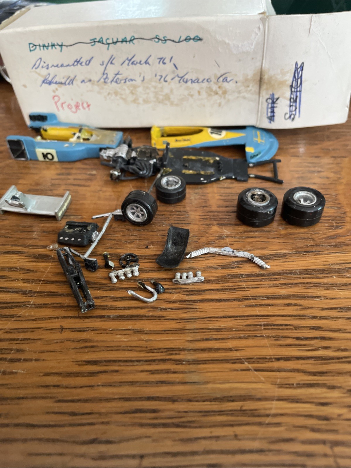 1/43 White Metal Kit Dismantled March 761 Ronnie Peterson Monaco 1976 Gp