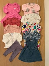 Carter's, Nike, Oshkosh, Others Infant Girl Clothing Lot of 11 Size 3 Months, S