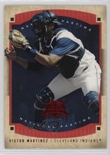 2005 Fleer National Pastime Red /150 Victor Martinez #16 f0v