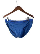 NWT Papi Mens Euro Bikini Brief Underwear Size Xlarge Blue