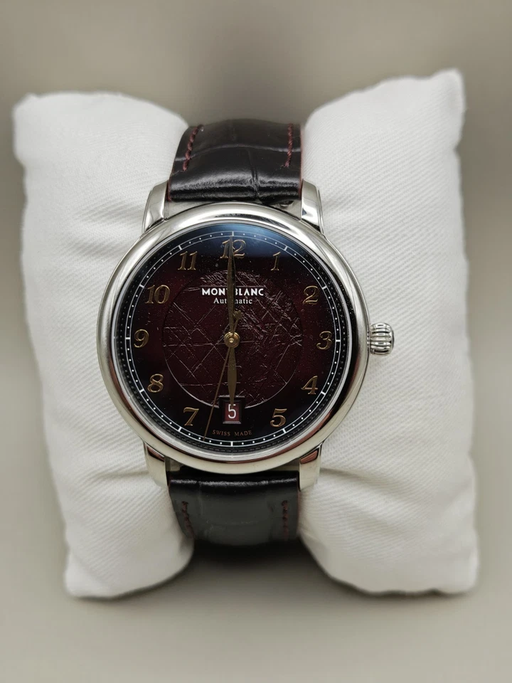Montblanc Star Legacy Automatic Watch Burgundy Dial - Limited Edition - MB133243 - Image 3 of 4