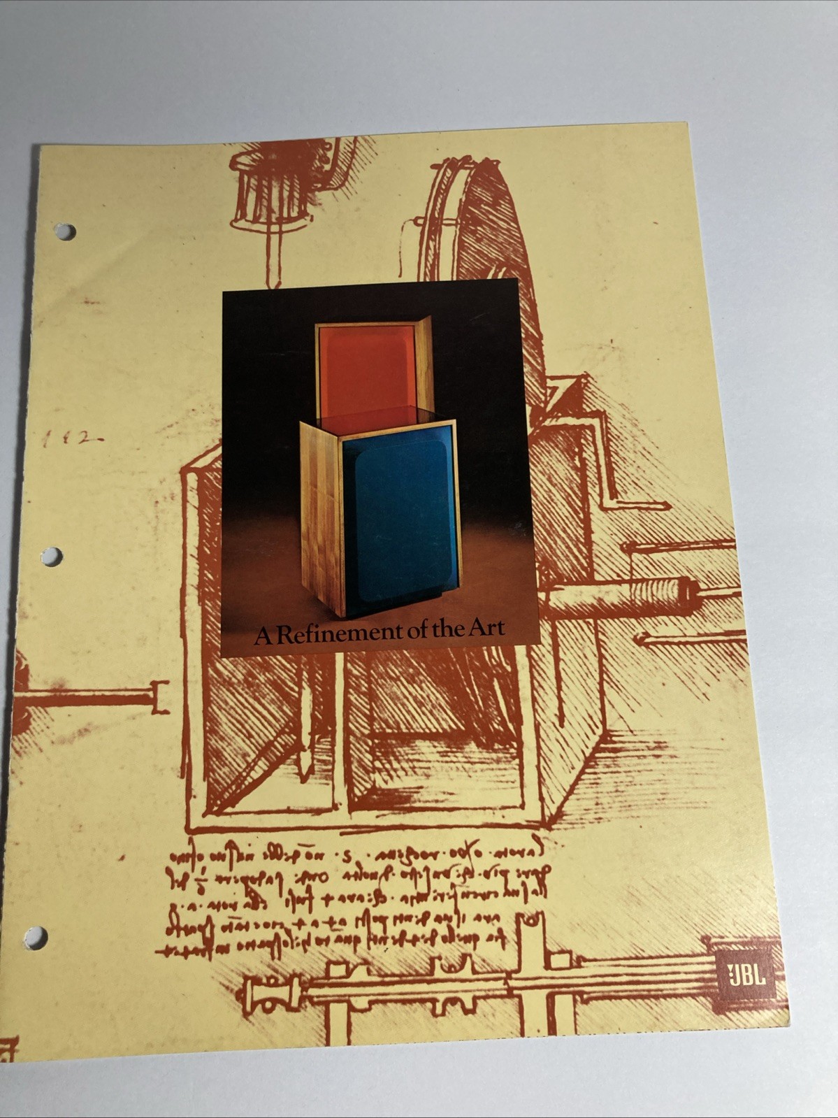 JBL L65 Speaker Brochure Vintage Original