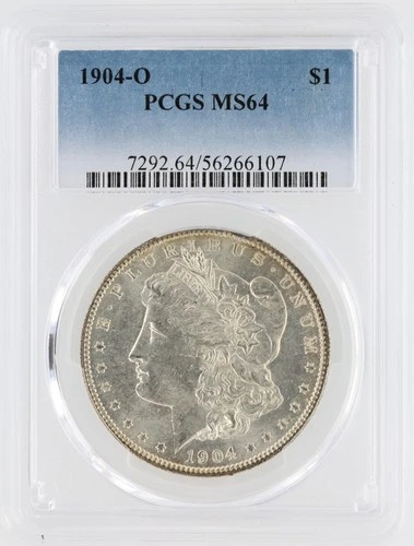 1904-O Morgan Silver Dollar PCGS MS64 S$1 New Orleans Minted No Reserve