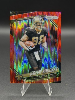 2025 Panini Prizm - Jeremy Shockey #200 Red Flash Prizm for sale