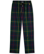 Polo Ralph Lauren Men's Woven Plaid Pajama Pants Tartan Plaid Green-Medium