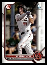 Andrew Pintar 2022 1st Bowman Draft #BD-138 Diamondbacks ROOKIE CARD