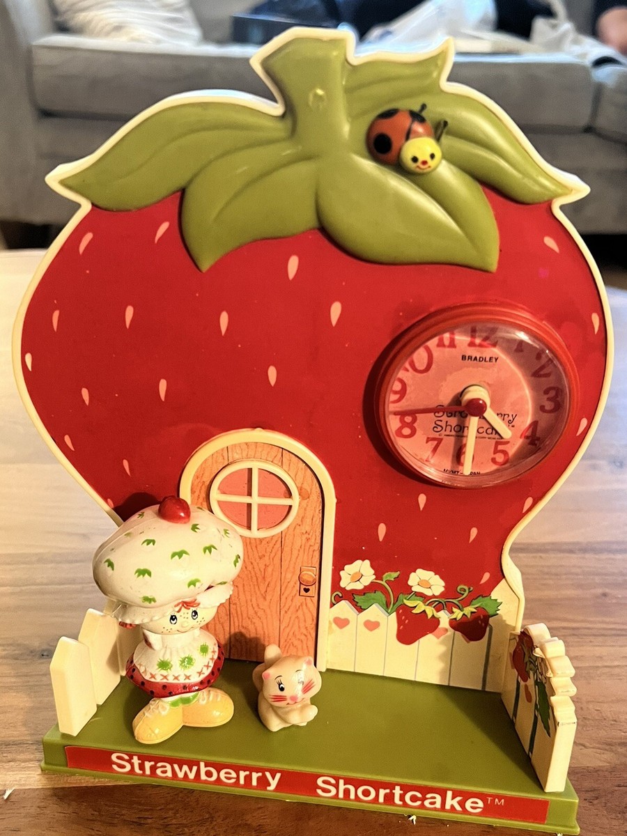 Vintage Strawberry Shortcake Clock And Picture Frame | eBay