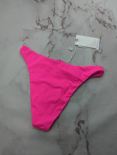 Good American Swim Bottom Women 6 3X Hot Pink Better Cheeky Bikini Always Fit - Imagen 6 de 10