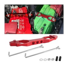 Battery Hold Down Sets Billet Aluminum Alloy Car Battery Tie Down Bracket Aut...