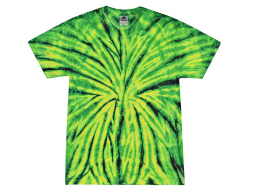 Multi-Color Tie Dye T-Shirts, Kids XS, S, M, L, Cotton, Short Sleeve, Colortone - Picture 26 of 82
