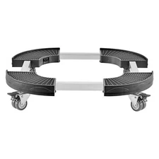 Round Trash Can Dolly 15-22.8 in Adjustable Furniture Dolly 400lbs Heavy Duty