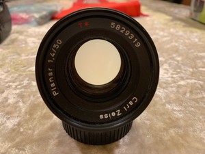 NEAR-MINT-Contax-Carl-Zeiss-Planar-T-50mm-f-1-4-AEJ-for-CY-Mount
