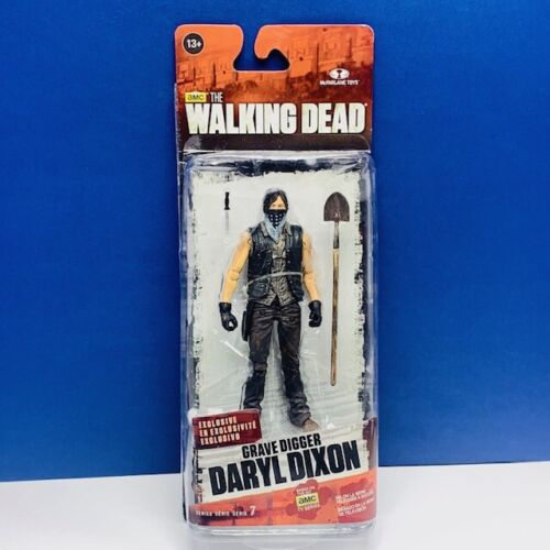 The Walking Dead action figure Mcfarlane toy moc amc series 7 Daryl Dixon seven - Picture 1 of 2