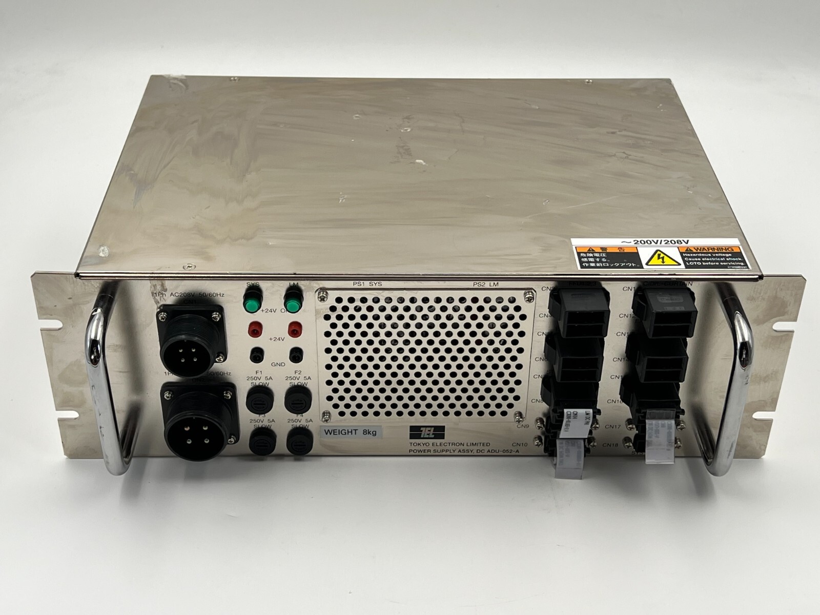 Kyosai Denki / TEL TOKYO ELECTRON TEL Power Supply ADU-052-A / CX80-050013-V1