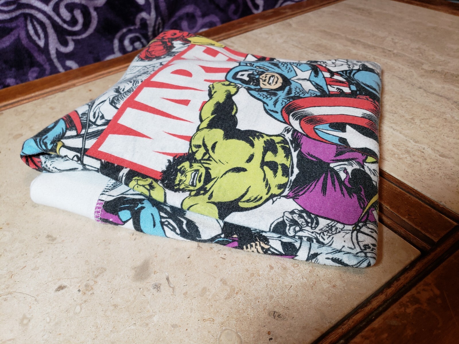 Marvel Heroes Comic Reversible Pullover Top - Lon… - image 10