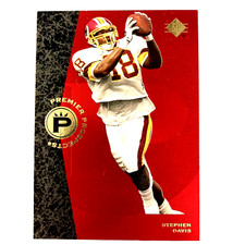 Stephen Davis 1996 SP Rookie Card #20 NFL Washington Redskins. rookie card picture