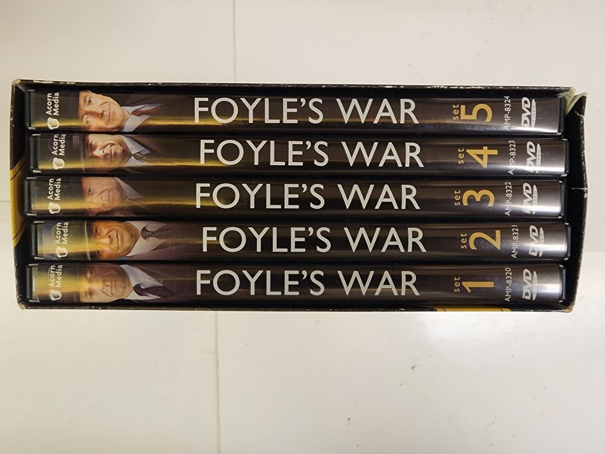 FOYLE'S WAR - From Dunkirk to Ve-Day: Sets 1-5 (DVD, 2009, 19 DISK