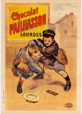 Poster Vintage Cacao Cida – Affiche 50x70cm (reproduction HQ) Par PostersAndCo